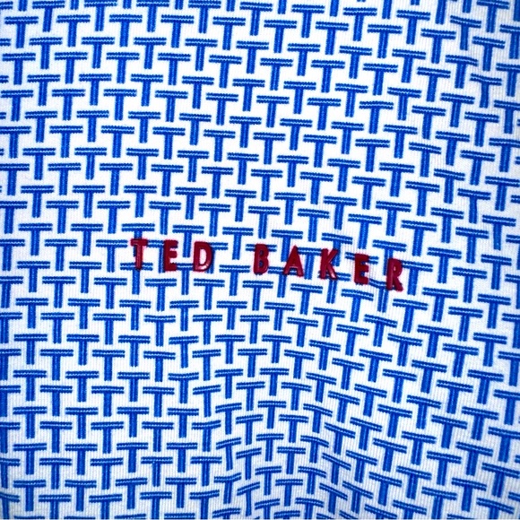 Ted Baker London Printed Golf Polo Size 6 EUC - Picture 4 of 8